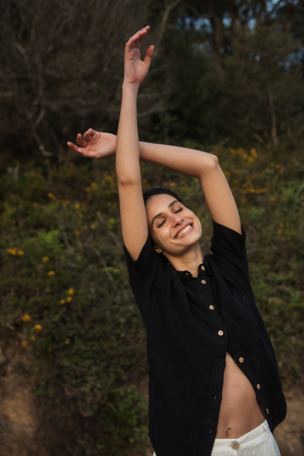 Giuliana Black Shirt