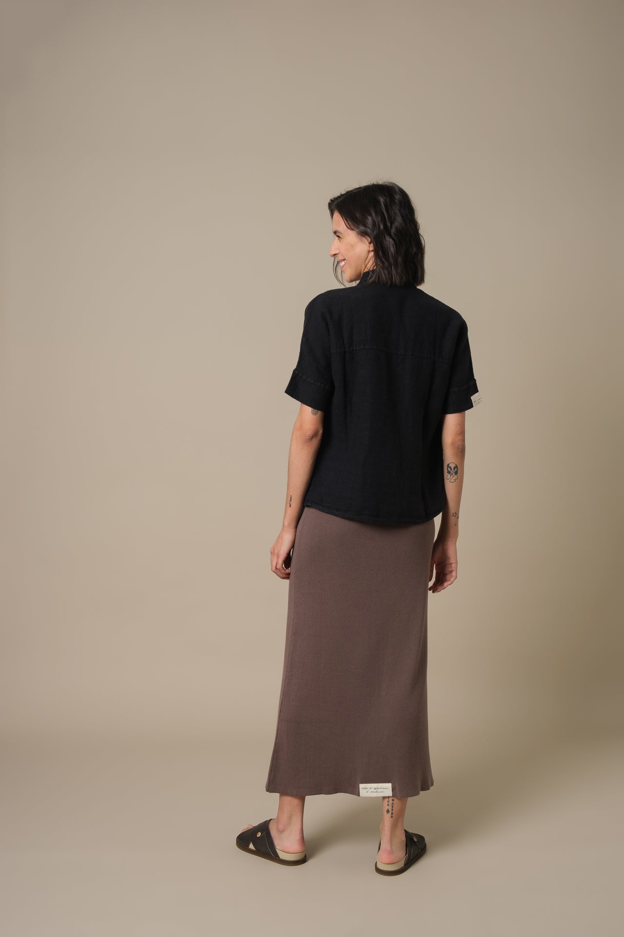 Giuliana Black Shirt