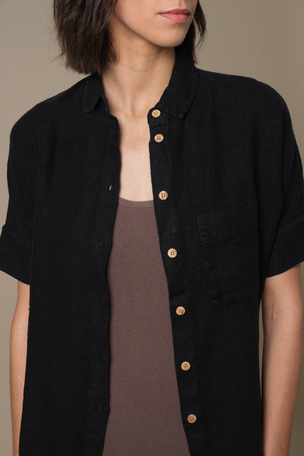 Giuliana Black Shirt