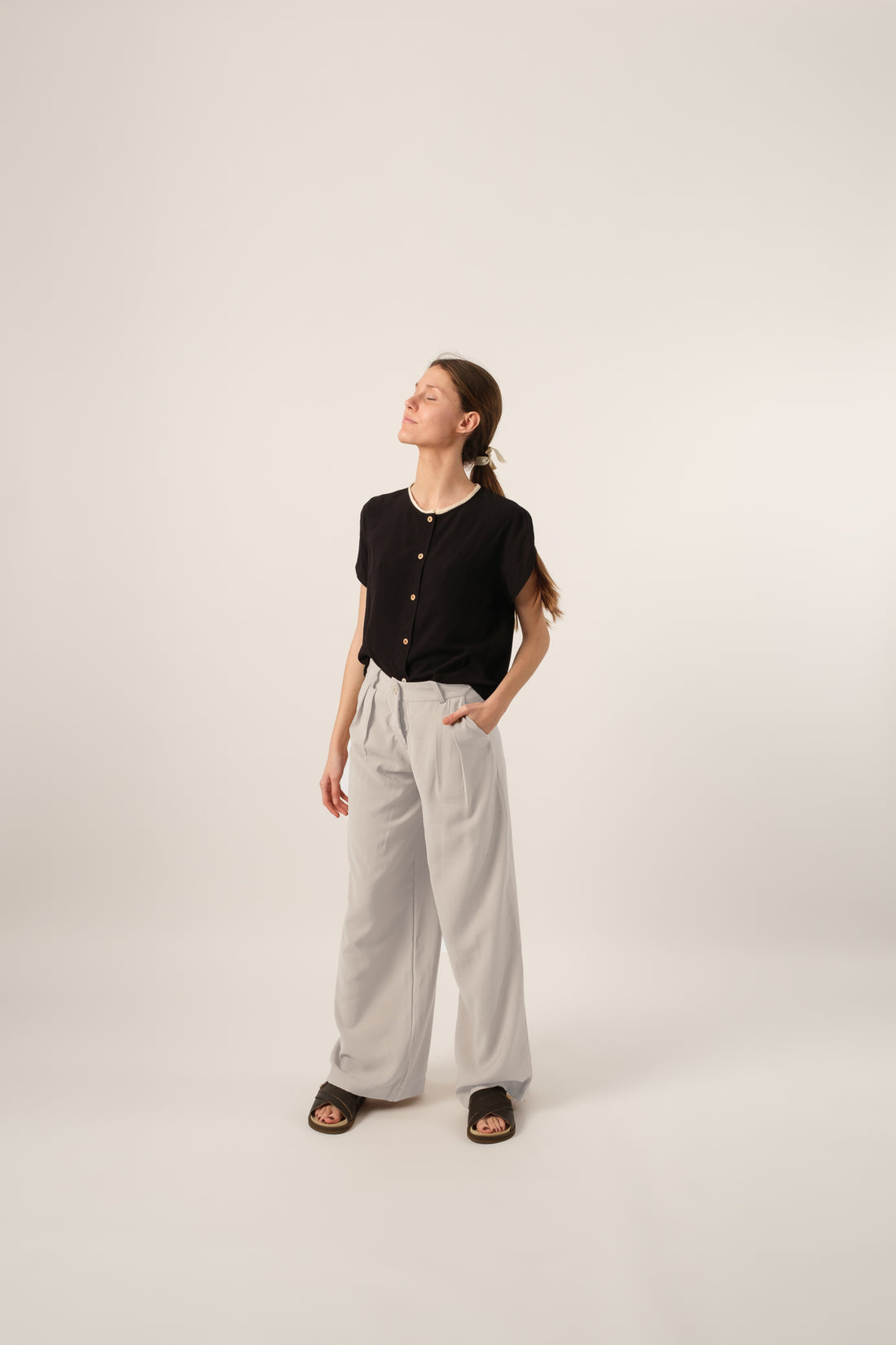 Trousers Margarita Gardenia
